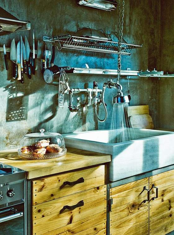 rustykalne-retro-styl-drewno-metal