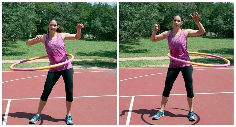 Jak schudnąć Ćwiczenia z Hula Hoop