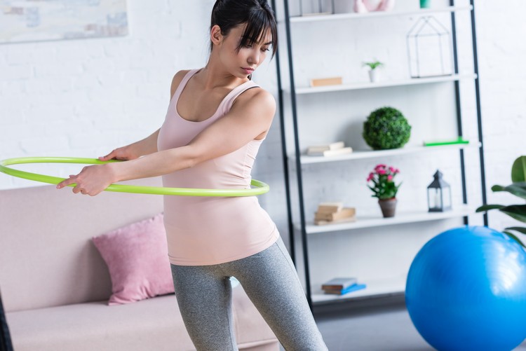 Hula Hoop do treningu całego ciała w domu
