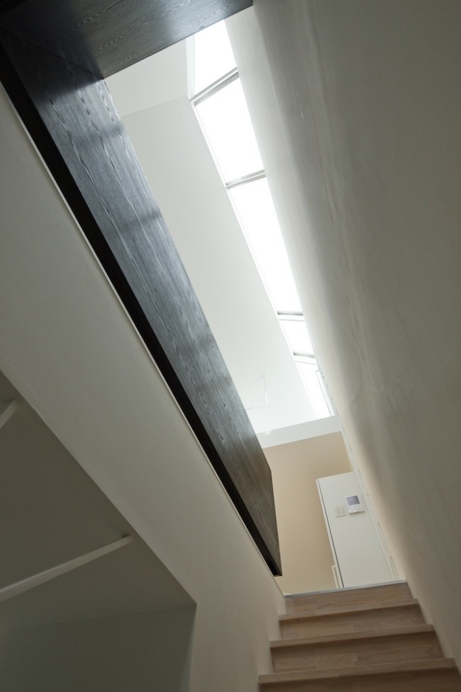 Schody wewnętrzne Projekt wnętrz Arrow House Tokyo Schody wewnętrzne Indoor Design-Arrow House Apollo