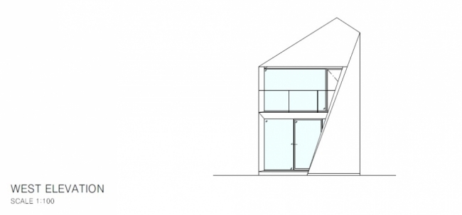 Plan domu w japońskiej architekturze Tokio Plan domu Japan Tokyo Architects