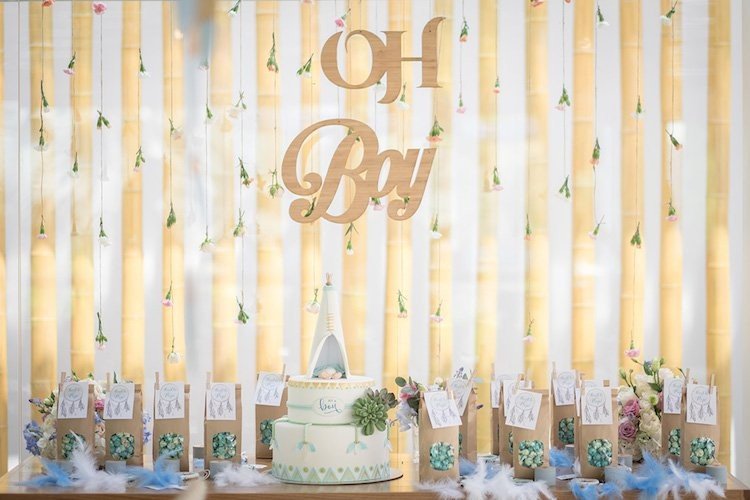 Baby Shower pomysły na dekoracje dla chłopca oh dekoracja kwiatowa dla chłopca!