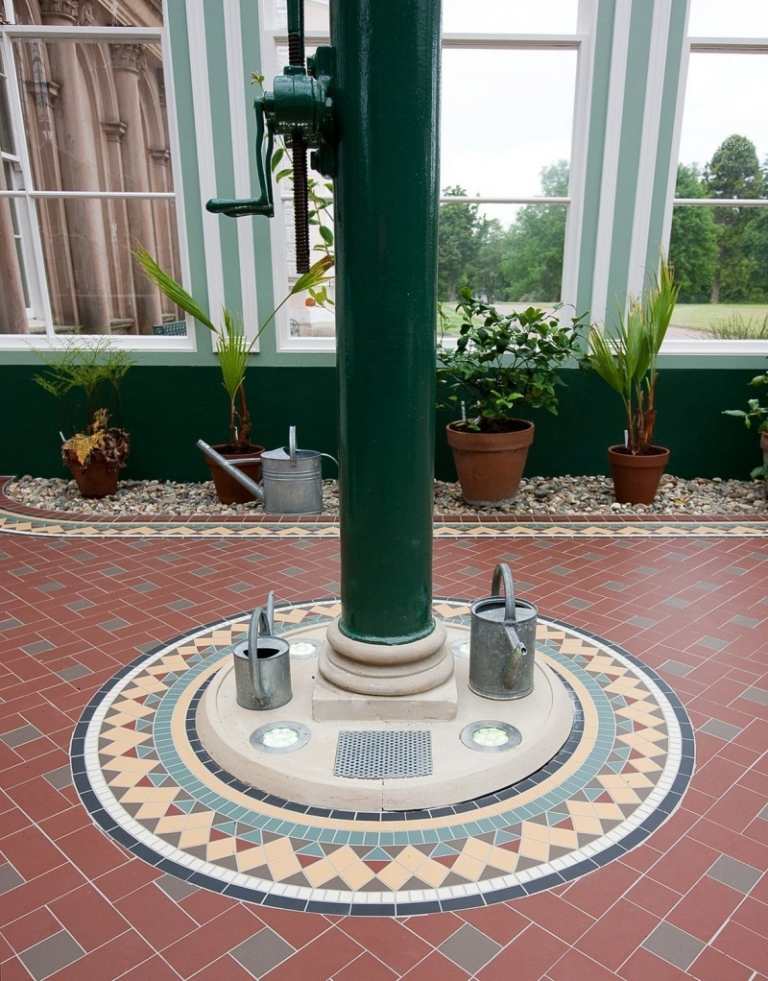 okrągłe wpuszczane lampy podłogowe LED Nimbus firmy Louis Pulsen oświetlenie-balkon-design-oświetlenie-podłogowe-oświetlenie-okrągłe-NIMBUS-louis-pulses
