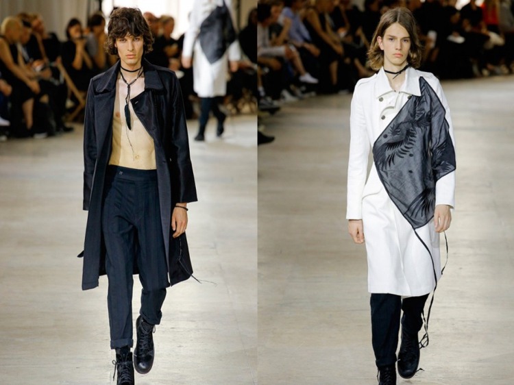 dekonstruktywizm-moda-Ann-Demeulemeester-kollektion-wybieg