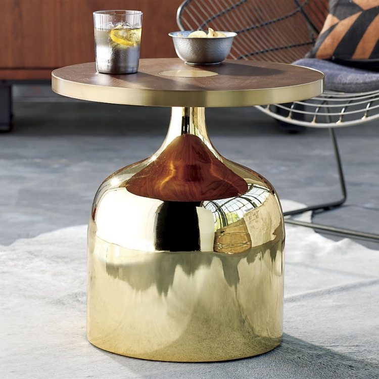 Designerskie meble i dekoracje -wnętrza-design-stolik-mosiądz-okrągły-lenny-kravitz