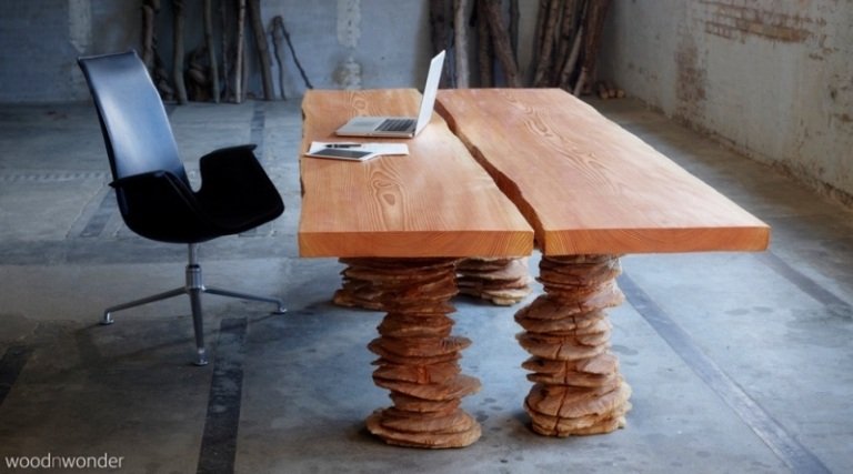 duńskie-meble-z-litego-drewna-stanowisko-biurko-stół-pęknięcia-funkcjonalne-nóżki-organic-design