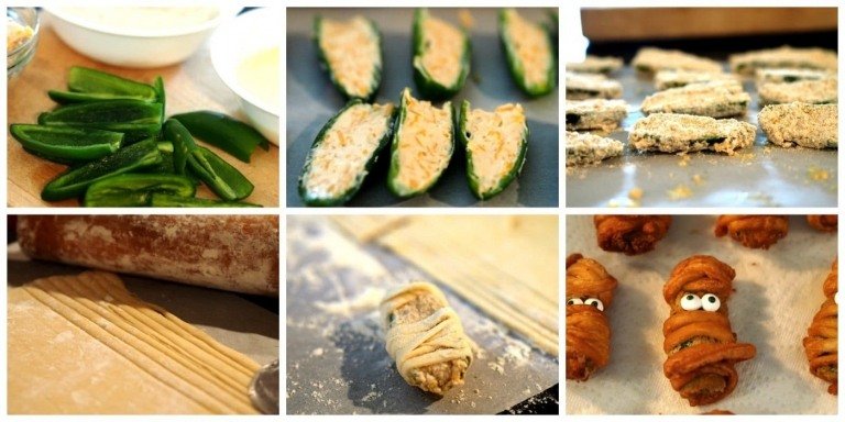 party food finger food obfite dla dorosłych jalapeno poppers z twarogiem i ciastem francuskim