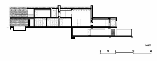 Widok z boku projektu domu architekta Projekt domu architekta