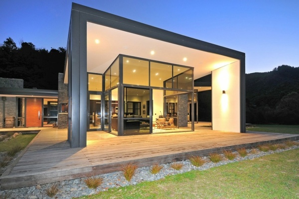 nowoczesny design Dileu Residenz jak muszla