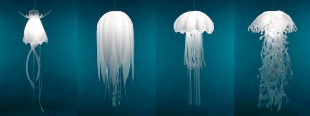 Wiszące lampy wiszące inspirowane meduzą Roxy-Russell Roxy-Russell Roxy-Russell