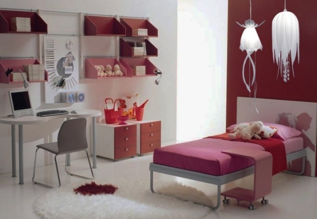 Pokój dziecięcy Led wisiorek światła - kształt meduzy - wizualizacja 3d Wiszące lampy wiszące w pokoju dziecięcym - inspirowane meduzą wizualizację 3d