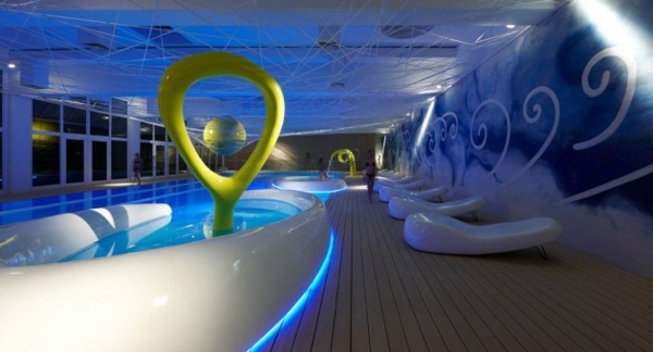 elegancka dekoracja ścienna łazienka spa
