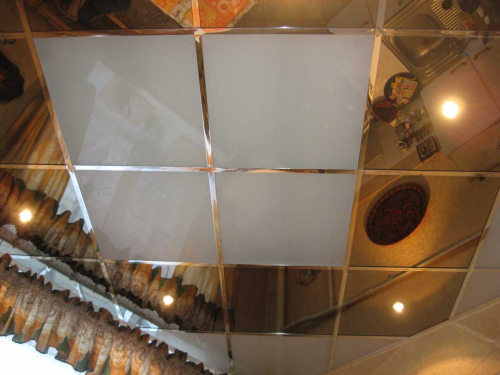 Soffitto a cassetta a specchio