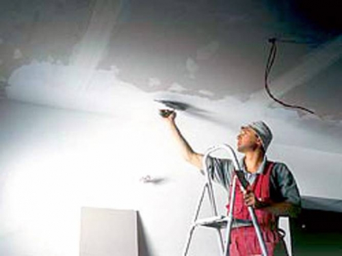 Riparazione del soffitto