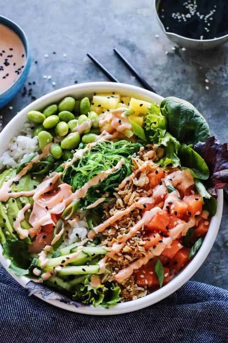 Hawaje danie z dressingiem aioli przygotuj przepis