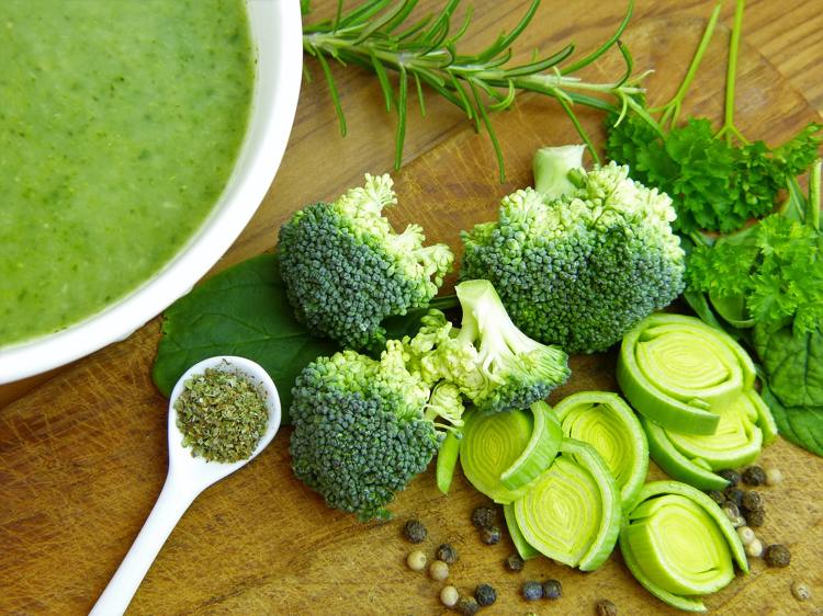 Detox Zupa Brokułowa Szpinak Pietruszka