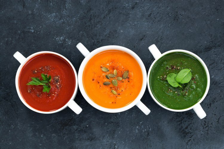 Zupy Detox Zdrowa Dynia Brokuły Pomidor Szpinak