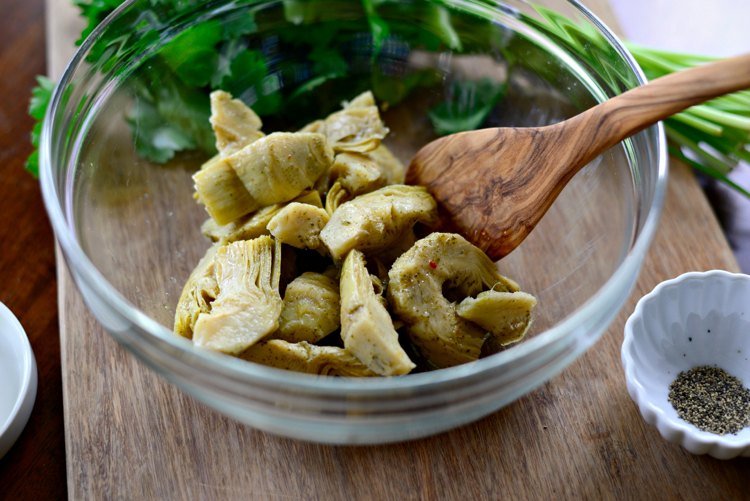 Serca karczochów w puszce Zupa Detox