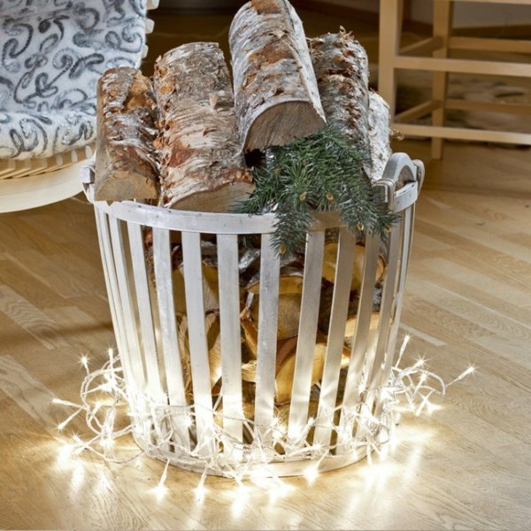 Zrób sobie ozdoby świąteczne kominkowe lampki led