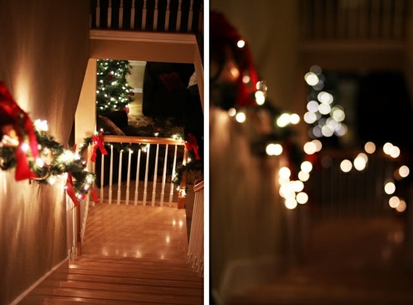 Zrób sobie świąteczną dekorację schodów