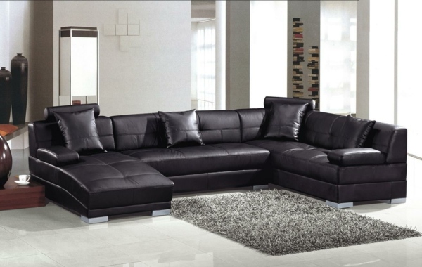 nowoczesna-sofa-czarna-skórzana-meble-salon